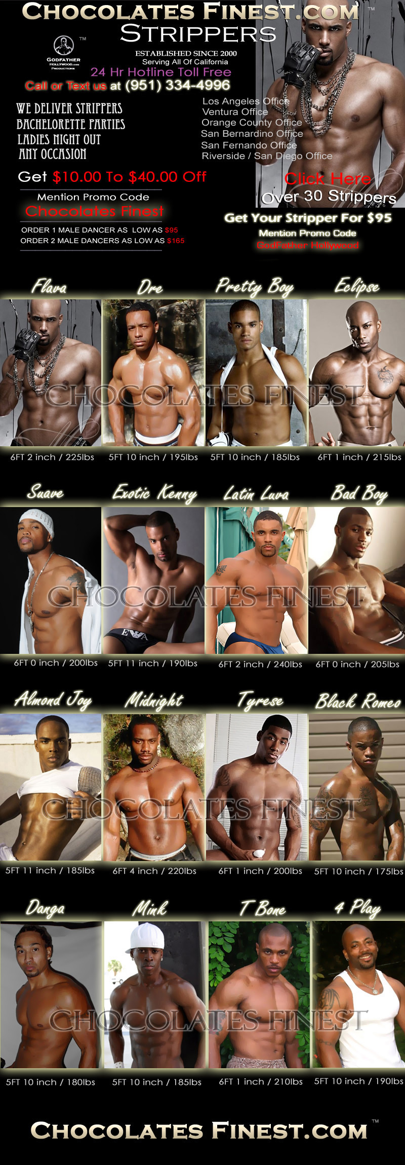Black Male Dancers Click here